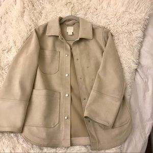 H&M SUEDE JACKET
